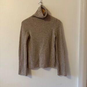 Naked Cashmere Ribbed Turtleneck Sweater | Size Medium